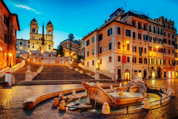 Các bậc thang Tây Ban Nha (Spanish Steps) Itali