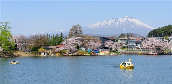 Công viên Takamatsu, Iwate, Tohoku, Nhật Bản