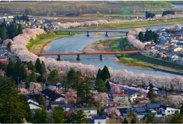 Kakunodate & Khu vực xung quanh, Akita, Tohoku, Nhật Bản