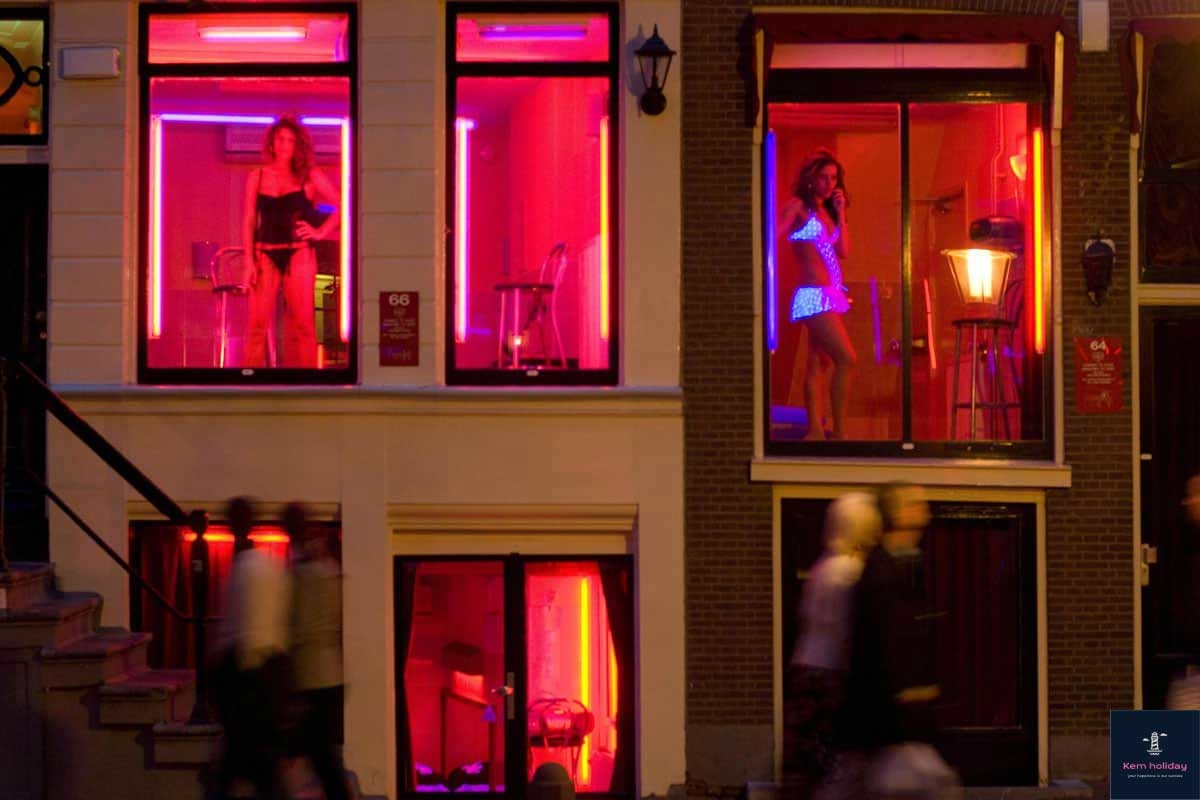 Khu phố đèn đỏ nổi tiếng Hà Lan