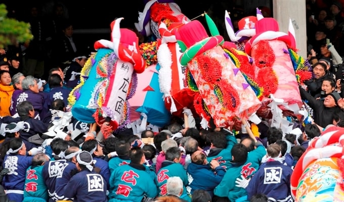 Lễ hội Miyoshi Bondensai, Akita, Tohoku, Nhật Bản