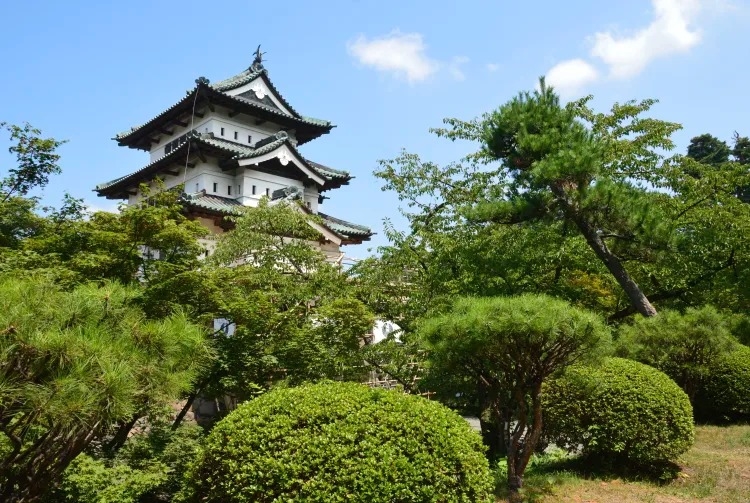 Thành Hirosaki, Aomori, Tohoku, Nhật Bản