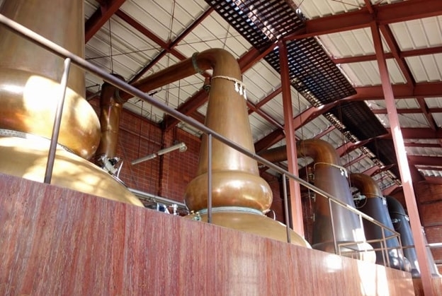 Nhà máy chưng cất rượu Whisky Miyagikyo của Nikka Whisky Distilling