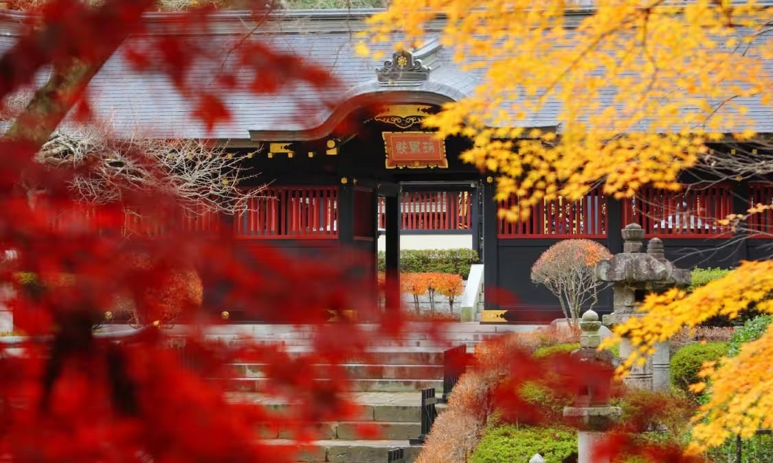 Địa điểm ngắm lá đỏ mùa thu tuyệt đẹp tại Sendai, Nhật Bản