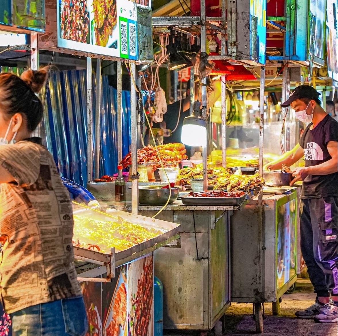 Phố ăn đêm Trung Sơn – Thiên đường ẩm thực tại Nam Ninh