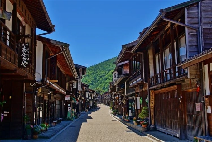 Tsumago (Nakasendo), Hokuriku Shinetsu, Nhật Bản