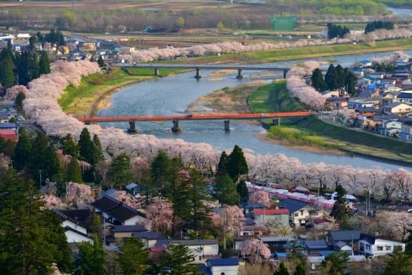 Kakunodate & Khu vực xung quanh, Akita, Tohoku, Nhật Bản