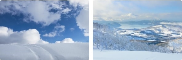 Không gian sảng khoái tại vùng núi cao miền trung Nhật Bản