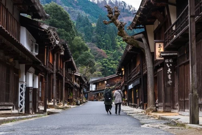 Tsumago (Nakasendo), Hokuriku Shinetsu, Nhật Bản