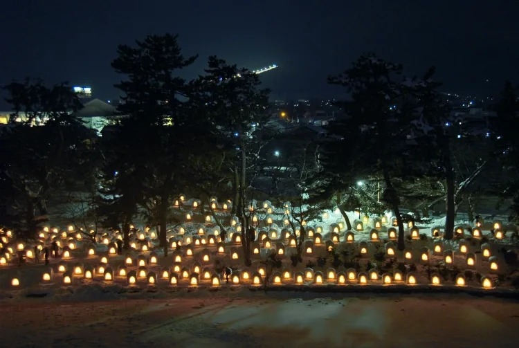 Thành Hirosaki, Aomori, Tohoku, Nhật Bản