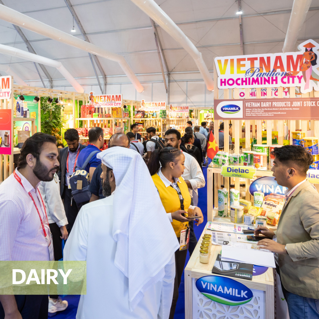 Quy mô Hội chợ ẩm thực và uống tại Dubai