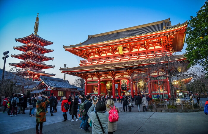 Chùa Asakusa, Tokyo, Nhật Bản