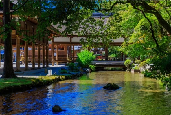 Đền thờ Kamigamo-jinja, Kyoto, Kansai, Nhật Bản