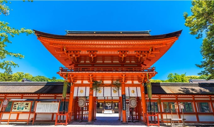 Đền thờ Shimogamo-jinja, Kyoto, Kansai, Nhật Bản