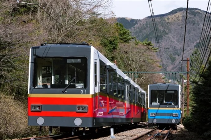 Đường sắt Hakone Tozan, Hakone, Kanagawa, Kanto, Nhật Bản