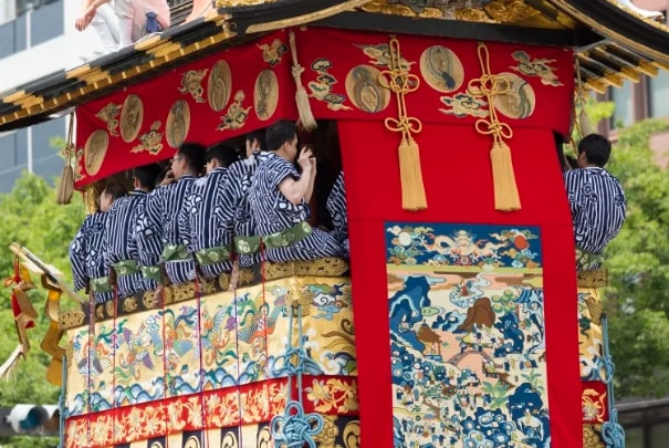 Kiệu rước ở Gion Matsuri