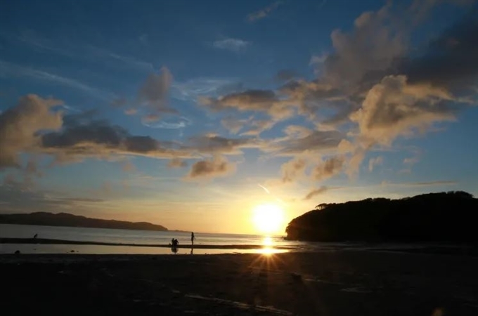 Bãi biển Okinoshima, Bán đảo Boso, Chiba, Kanto, Nhật Bản