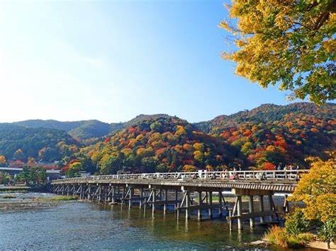 Cầu Togetsukyo, Kyoto, Kansai, Nhật Bản