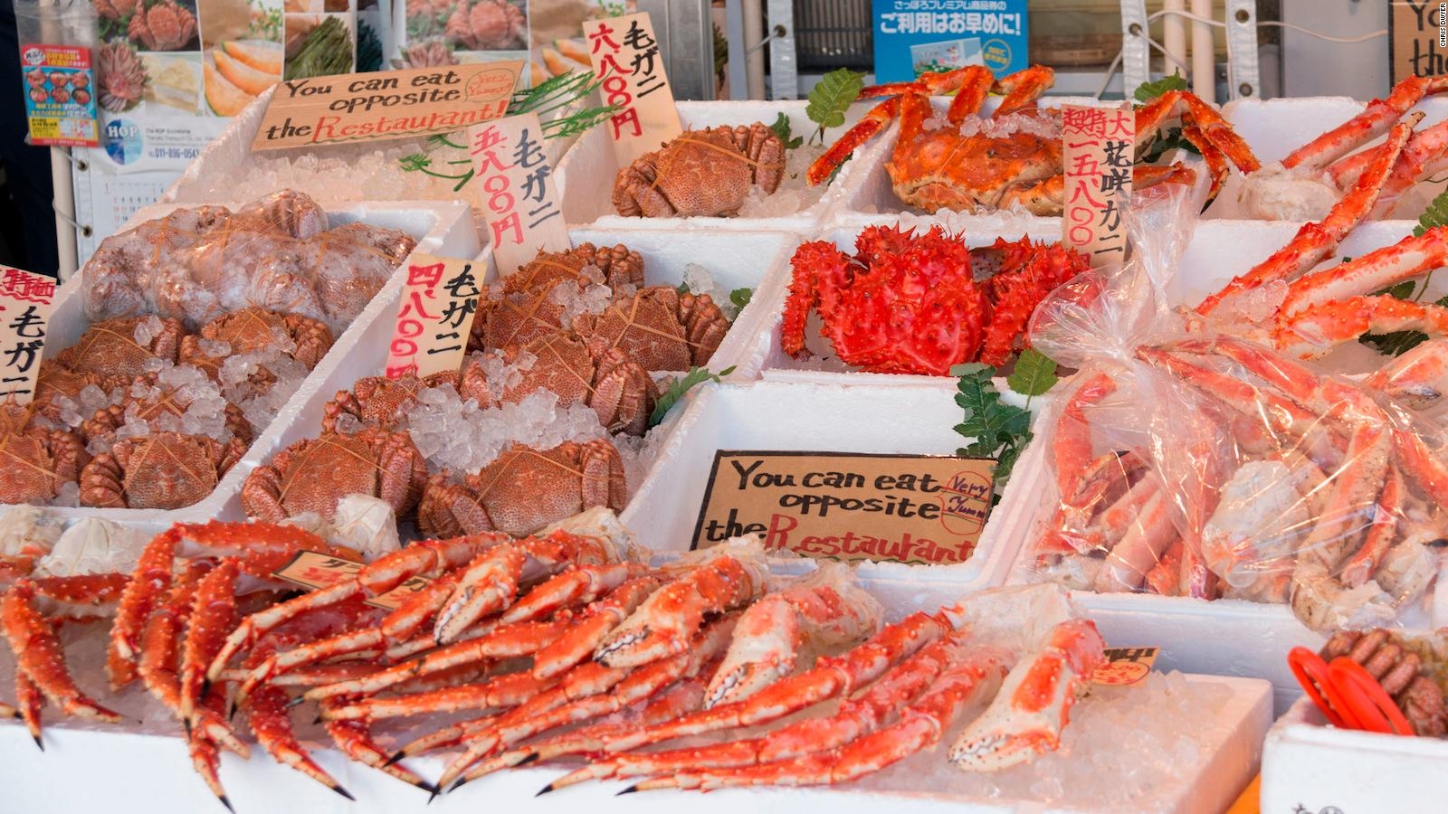 Ăn Hải SảnTươi Sống Ở Chợ Cá Nijo
