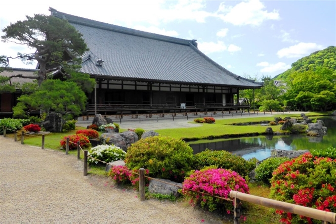 Chùa Tenryuji,  Kyoto, Kansai, Nhật Bản