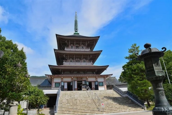 Chùa ZenkojiNagano, Hokuriku Shinetsu, Nhật Bản