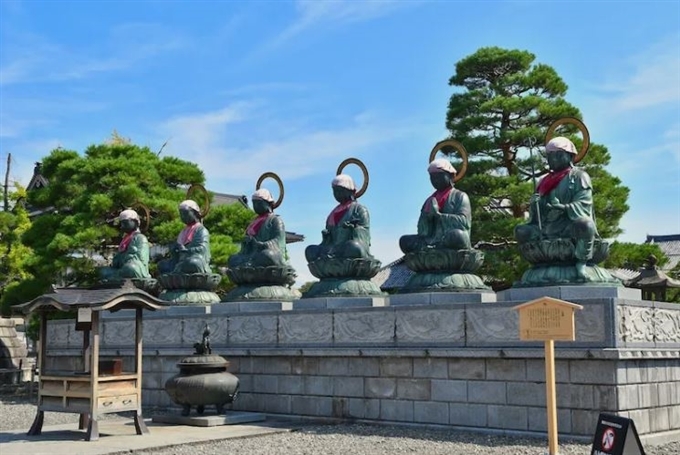 Chùa ZenkojiNagano, Hokuriku Shinetsu, Nhật Bản