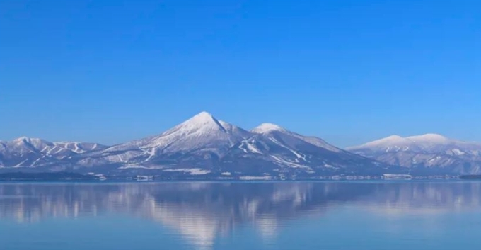 Hồ Inawashiro, Fukushima, Tohoku, Nhật Bản