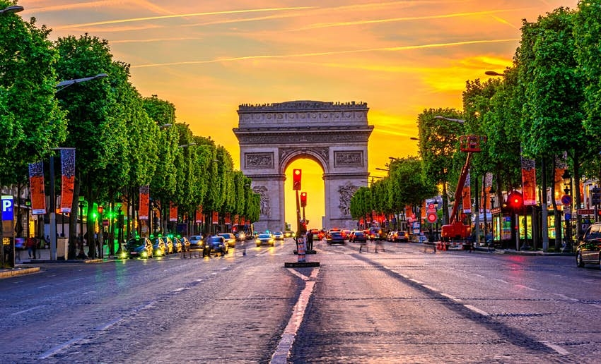 Khải Hoàn Môn Arc De Triomphe, Pháp