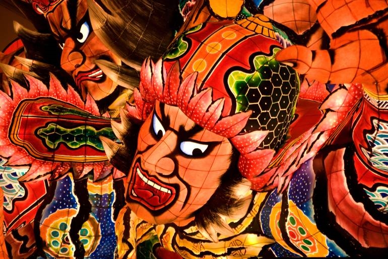 Lễ hội Nebuta, Aomori, Tohoku, Nhật Bản