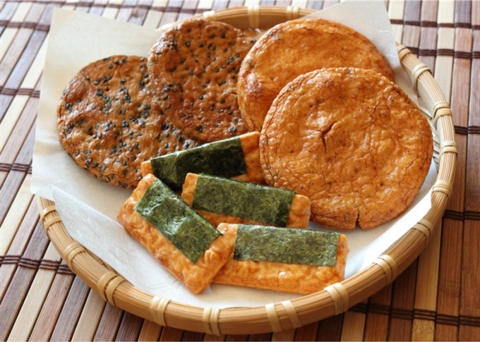 hương vị senbei nguyên bản