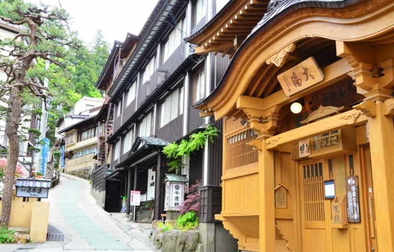 Suối nước nóng Nozawa, Nagano, Hokuriku Shinetsu, Nhật Bản