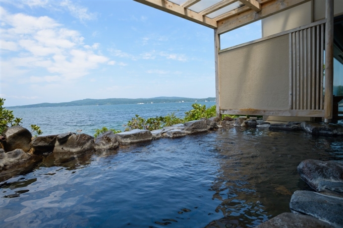 Suối nước nóng Wakura, Ishikawa, Hokuriku Shinetsu, Nhật Bản
