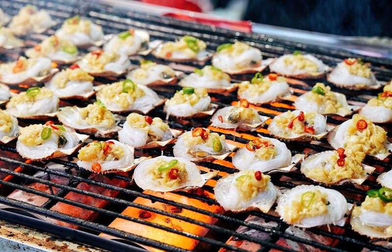 Thưởng thức hải sản Thanh Đảo