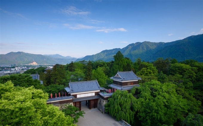 Thành Ueda, Nagano, Hokuriku Shinetsu, Nhật Bản