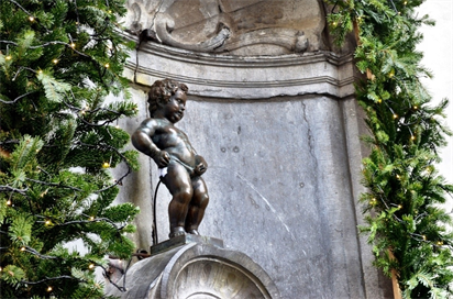 Bức tượng đài Manneken Pis, Bỉ