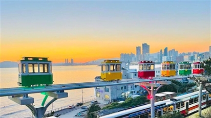 Du lịch Hàn Quốc Busan - Daegu - Seoul - Đảo Nami - Tàu Điện Ven Biển Haeundae