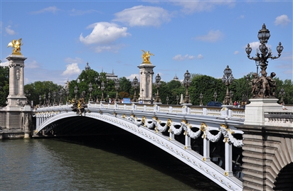 Cầu Alexandre III, Pháp