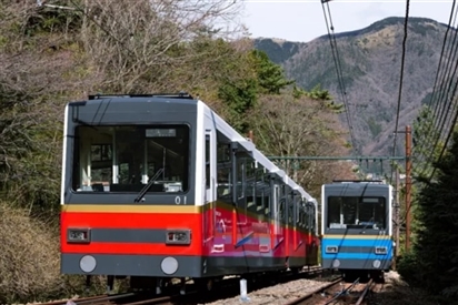 Đường sắt Hakone Tozan, Hakone, Kanagawa, Kanto, Nhật Bản