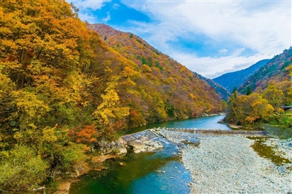 Hẻm núi Dakigaeri, Akita, Tohuko