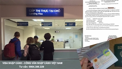 Dịch vụ xin visa nhập cảnh cửa khẩu quốc tế Tân Sơn Nhất, TP HCM