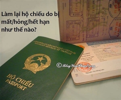 Thủ tục gia hạn hộ chiếu, cấp lại hộ chiếu do mất cho người nước ngoài ở Việt Nam