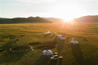 Trải nghiệm ngủ lều du mục - Nội Mông Cổ