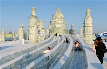 Tour du lịch Cáp Nhĩ Tân - Làng Tuyết Cổ Tích