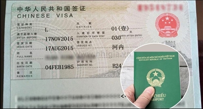 Dịch vụ xin visa nhập cảnh Việt Nam cho người Trung Quốc