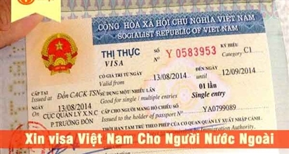 Dịch vụ xin visa Việt Nam