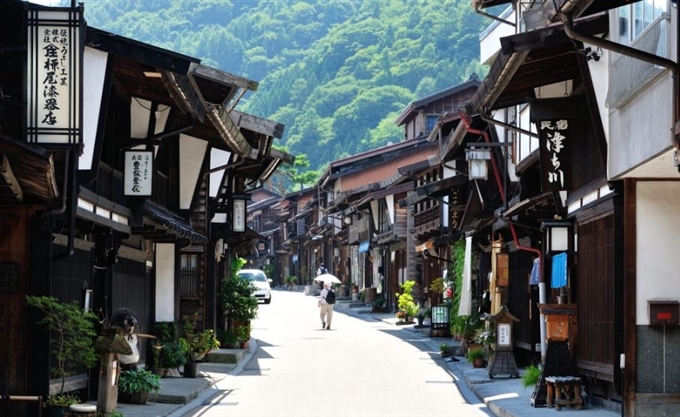 Thung lũng Kiso, Nagano, Hokuriku Shinetsu, Nhật Bản